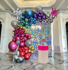 8/10/12Pcs Silver Gold Rose Red Blue Star Starburst Foil Balloons Cone Foil Balloons Birthday Wedding Christmas  Party Decor