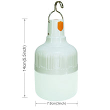 Outdoor USB Rechargeable LED Lamp Bulbs High Brightness Emergency Light Hook Up Camping Fishing Portable Lantern Night Lights