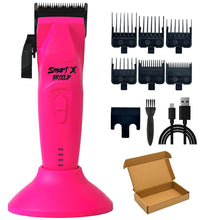 BRDCLIP Professional Hair Clipper 7200RPM Brushless Motor DLC FADE Blade Charging Base Barber Trimmer 9000RPM Electric Shaver