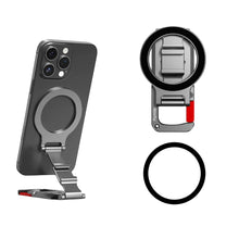 Soporte magnético para teléfono con mosquetón Flymile para accesorios de iPhone 18 Pro Max, 17, 16, 15, compatible con trípode MagSafe