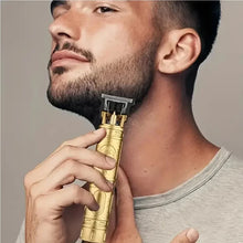 Men's T9 Vintage Carving Hair Clipper Portable USB Cleaning Barber Hair Cutting Machine Professional Hair Trimmer Boyfriend Gift