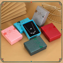 Jewelry Organizer Box Butterfly Bow pattern gift box for Engagement Ring Earrings Necklace Bracelet Display Packaging Gift