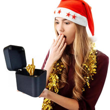 Out of the box pop-up Middle Finger Funny Gift Box Desk Home Decor Gifts Middle Finger Novelty Christmas Novelty Prank Gift