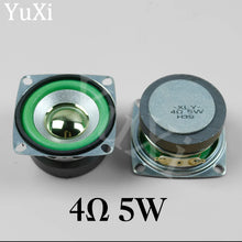 1Pc 4Ohm 5W Bluetooth Audio Radio Speaker External Magnetic Speaker Square  Full-frequency Loudspeaker 3W 4Ohm