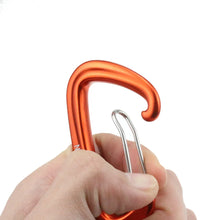12KN Climbing Carabiners Heavy Duty D-type Clips Aluminum Alloy Hook for Hcks Camping