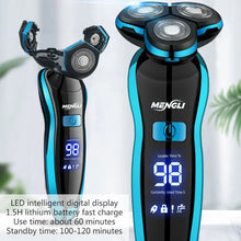 ZOZEN Electric Razor Electric Shaver Rotary Shaving Machine Cutter Recharge for Men Beard Trimmer Wet-Dry Dual Use Waterproof