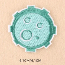 UFO Alien Rocket Space Patch for Clothing Punk Embroidered Patches On Clothes DIY Parches Applique