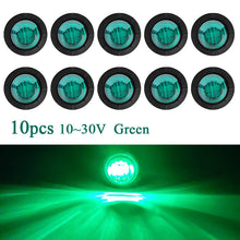 Luz de posición lateral LED DRL 12V 24V para camión, auto, tráiler, autobús, luz trasera de freno, accesorios para camión, luces traseras