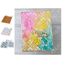 Diy Spring Botanicals Floral Print Chain Grid Coverplate Hot Foil Metal Dies stamps Butterflies Stencils Paper Card Drawing mold