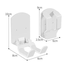 Universal Headphone Stand Adhesive Plastic Wall Mount Hanger Under Desk Headset Holder Bracket for Gaming Earphone Storage Rack