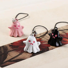 Phone Accessories Spooky Ghost Phone Charms Pendant Cartoon Phone Lanyard Alloy Halloween Y2K Phone Strap Jewelry Gift