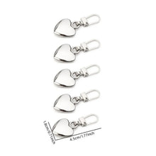 5/10PC Zipper Slider Puller Instant Zipper Repair Kit Replacement Broken Buckle Travel Bag Suitcase Zipper Head DIY Sewing Craft