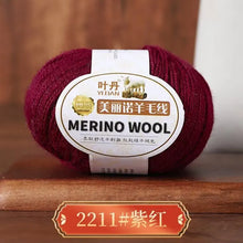 1Pc 50g Soft Merino Wool Yarn for hand knitting Anti-pilling Wool Crochet line knit Sweater Scarf hat Wool Thread warm lana