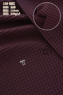 110x50cm High Quality Cotton Waffle Thick Fabric for Hotel Bathrobe Pajamas Absorbent Breathable DIY Home Textile Sewing Cloth