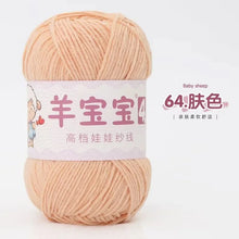50g 1pc Hand Knitting Milk Cotton Yarn Knitted Blanket Sweater Scarf Doll Crochet Yarn wool thread line Crocheting amigurumi