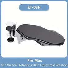 Computer Arm Rest For Desk Adjustable Ergonomic Wrist Rest Support For Keyboard Armrest Extender Rotating Mouse Pad Holder