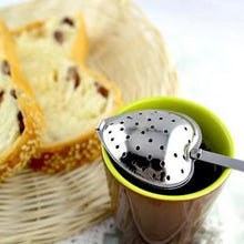 Creative Spoon Tea Strainer Heart Shape Stainless Steel Tea Infuser Spoon Strainer Steeper Teapot Filter