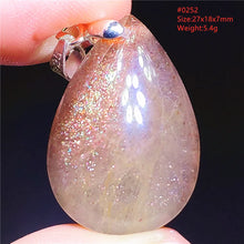 Natural Red Green Strawberry Quartz Arusha Orange Sunstone Pendant Necklace Women Men Jewelry Flash Fashion Stone Beads AAAAAA