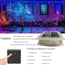 102M/52M/32m/22m/11m/7m Solar LED Light Outdoor Festoon Waterproof Garland String Lights Street Garland for Wedding Party Decor