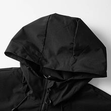 Chaqueta cortavientos impermeable unisex LNGXO para deportes al aire libre, cortavientos de una capa para hombre y mujer, impermeable para senderismo, escalada y trekking