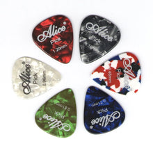 6pcs Electric Guitar Pick Acoustic Music Picks Plectrum 0.58/0.71/0.81/0.96/1.20/1.50mm Thickness Guitar Accessories