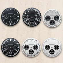 Green Luminous 32.5mm VK63 S Logo Dial For VK63 Movement Watch Modification Accessories