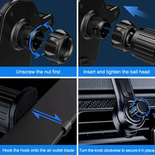 Soporte para teléfono de coche, accesorios para rejilla de ventilación, base universal para móvil, accesorios para el interior del automóvil