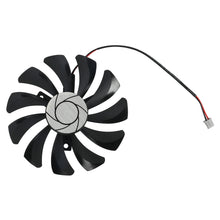 Ventilador de tarjeta de video 85MM HA9010H12F-Z GTX1650 de 2 pines para tarjeta gráfica MSI GeForce GTX 1650 AERO ITX 4G OC, ventilador de refrigeración de repuesto
