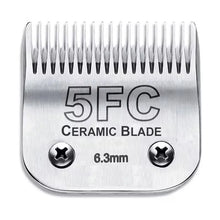 Detachable Pet Dog Cat Clipper Blades,Compatible with Andis，Oster A5，Wahl KM Series Clippers,Made of Ceramic&Carbon Steel