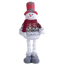 casa decoração decoracion casa Home decoration Christmas Santa Snowman-Reindeer Christmas Decoration Leg Table Mantel Decoration