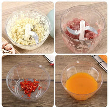 New Crusher Vegetable Onion Cutter Kitchen Cooking Accessories 500/900ML Manual Meat Mincer Garlic Chopper Rotate GarlicPress