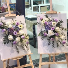 Artificial Flower Road Lead Floor Flower Row Welcome Sign Decor Wedding Hanging Flowers Row Centerpiece Party Decoration