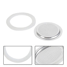 Moka Rubber Seal Filter Replacement Gasket Seal For Coffee Espresso Moka Stove Pot Top Coffee Maker Kitchen Bar Accessories