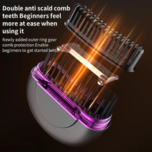 Mini Beard Straightener Wireless Hair Straightener Comb Electric Hair Brushes Lightweight Hair Straightener Brush for Travel