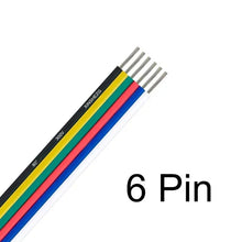 2/3/4/5/6 Pin LED Extension Cable 22 20 18 Gauge 12V Electrical Wire For 5050 SMD RGB RGBW WS2812B LED Strips Bulb JST Connector