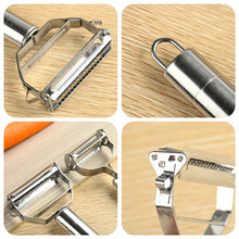 Stainless Steel Multi-function Peeler Slicer Vegetable Fruit Potato Cucumber Grater Portable Kitchen Accessories Tool