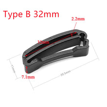 10 Pcs/Pack Quick Slip Keeper Buckle End Clip Slider Black For Molle Tactical Backpack Adjusting Strap Webbing 15-50mm