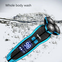ZOZEN Electric Razor Electric Shaver Rotary Shaving Machine Cutter Recharge for Men Beard Trimmer Wet-Dry Dual Use Waterproof