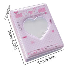 40 Pocket Photo Organizer Card Binder Album PVC Card Collection Book Korean-style Instant Photo Protective Organizer Bag