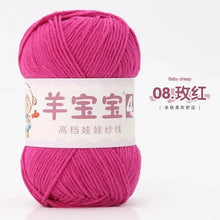 50g 1pc Hand Knitting Milk Cotton Yarn Knitted Blanket Sweater Scarf Doll Crochet Yarn wool thread line Crocheting amigurumi