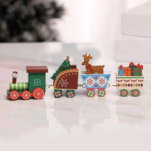 Christmas Decorations Train Xmas Tree Ornaments Holiday Party Home New Year 2026 Decor Navidad Gift Window Display Props