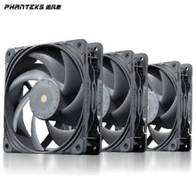 Phanteks T30 120mm High Wind Pressure Industrial Grade Cooling fan Vapo Bearing 4pin PWM 3000 rpm Remperature Control Silent Fan