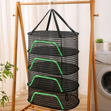 Folding Food Drying Net Anti-mosquito Folding Dry Rack Hanging Basket Herb Drying Net Hanging Basket Dryer Bag For Plants Fruit