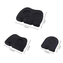 Espresso Coffee Tampers Mat Station Press Tampering Holder Corner Mat Pad Silicone Coffeeware Tamping barista WDT Tools