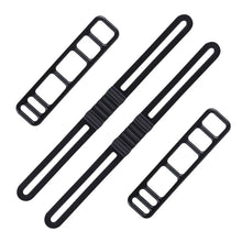 Bicycles Silicones Strap Mount Strap, Cycling Flashlight Mount Fixing Tie Strap for Handlebars Light 24BD