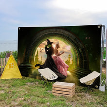 W-Wicked Part One Movie flag For Picnic Party Camping Banner Outdoor Atmosphere Cloth