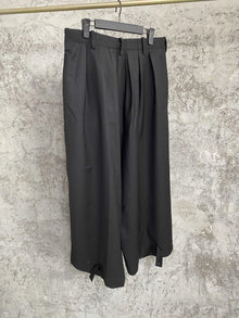 TOP-YAMAMOTO original design loose and versatile casual pants, wide-leg pants, skirt pants, simple and classic, dark style men