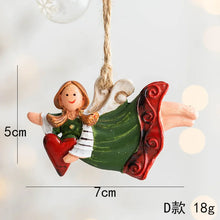2022 Christmas Tree Decorations Christmas Resin Pendant Ornaments Home Decor DIY Kids Toys Gifts DIY Handmade Jewelry