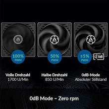 ARCTIC P14 PWM PST 140mm Case Fan with PWM Sharing Technology (PST), Pressure-optimised, Quiet Motor, Fan Speed: 200–1700 RPM