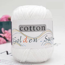 1Pc 50g Hand knitting 100% cotton yarn soft crochet yarn to knit sweater blanket hat line crocheting amigurumi doll bag threads